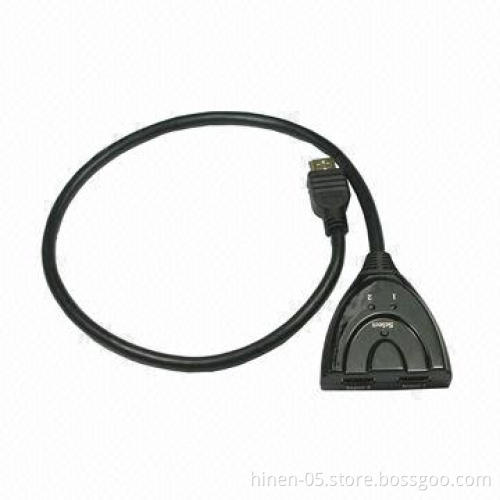 HDMI Bi-directional Switch, Supports Highest Video Resolution 1080p
